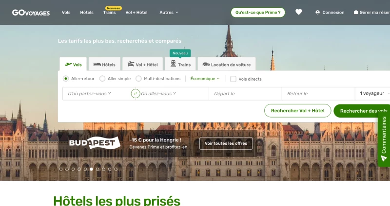 code promo Go Voyages