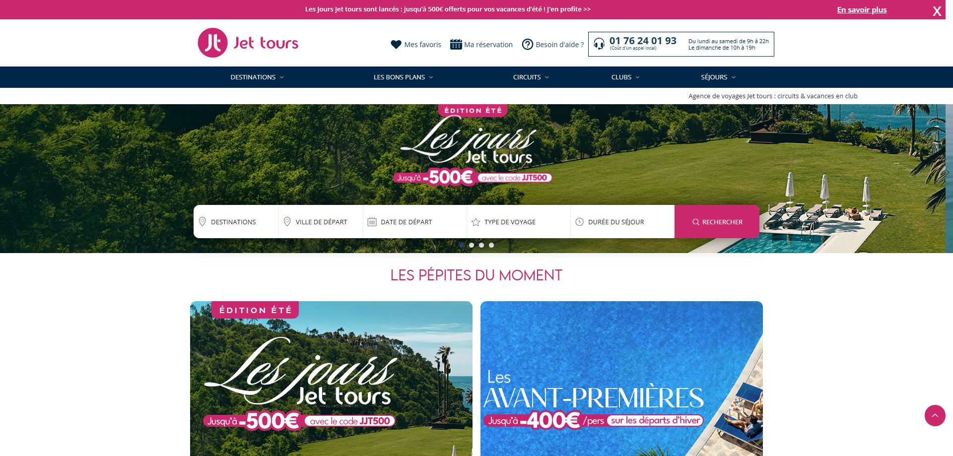 code promo Jet Tours