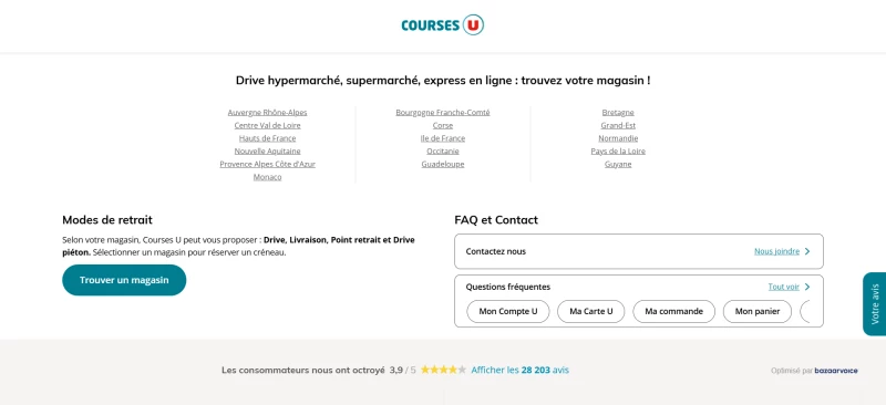 Courses U