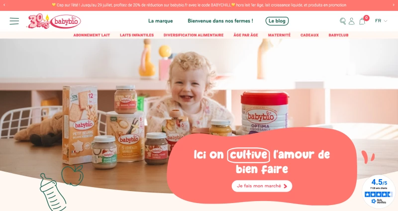 code promo Babybio