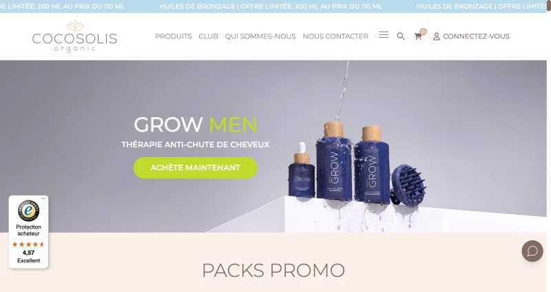 code promo COCOSOLIS