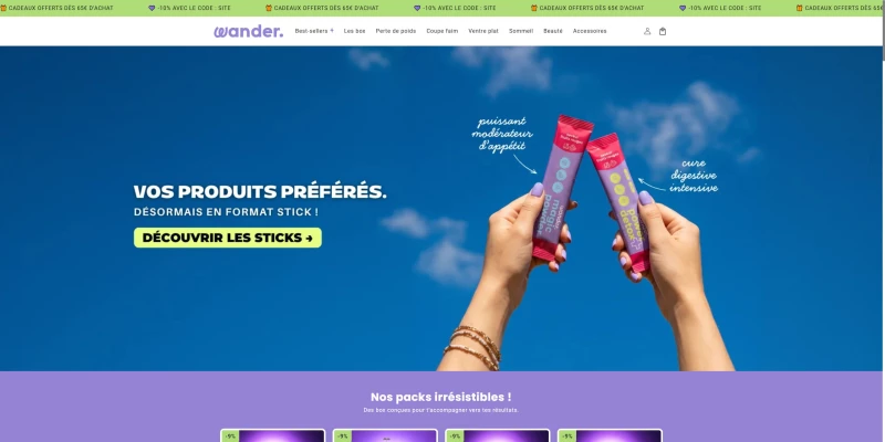 code promo WANDERNANA