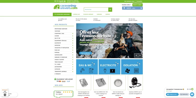 code promo Caravaning Univers