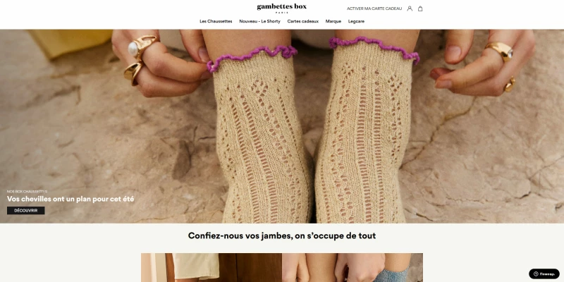code promo Gambettes Box