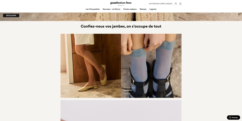Gambettes Box