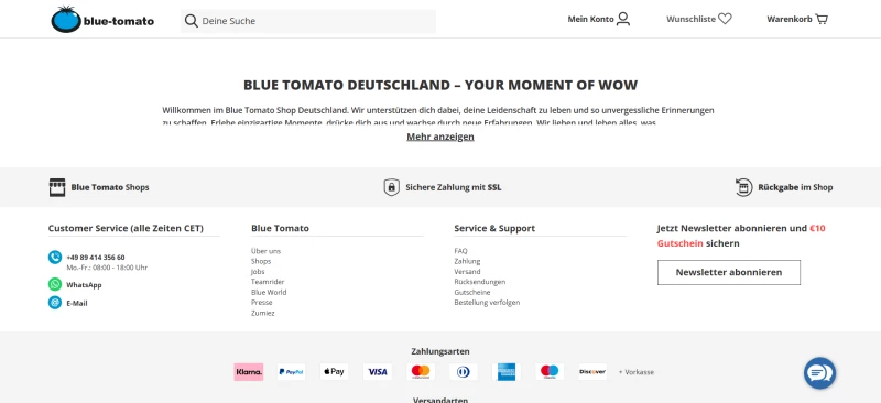 Blue Tomato