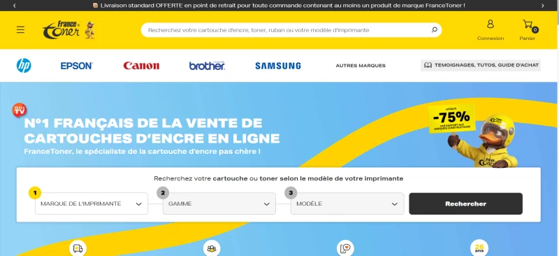 code promo France Toner