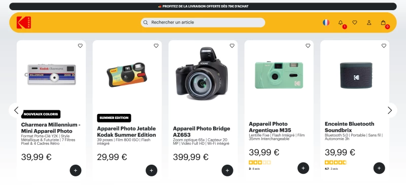 code promo KODAK