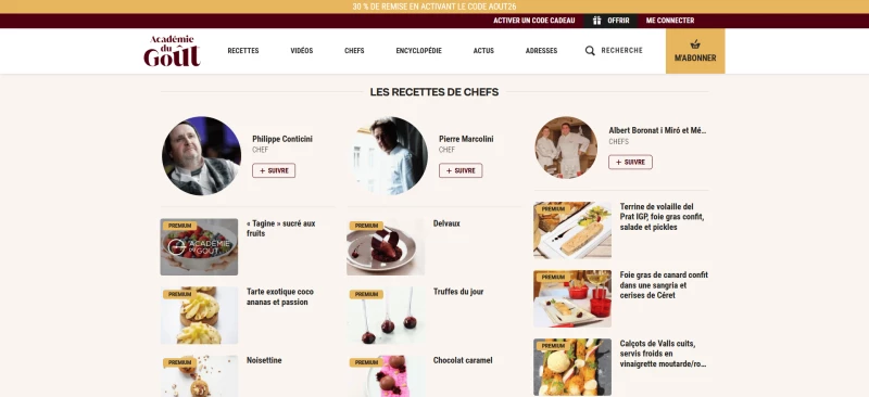 L'Académie du Goût