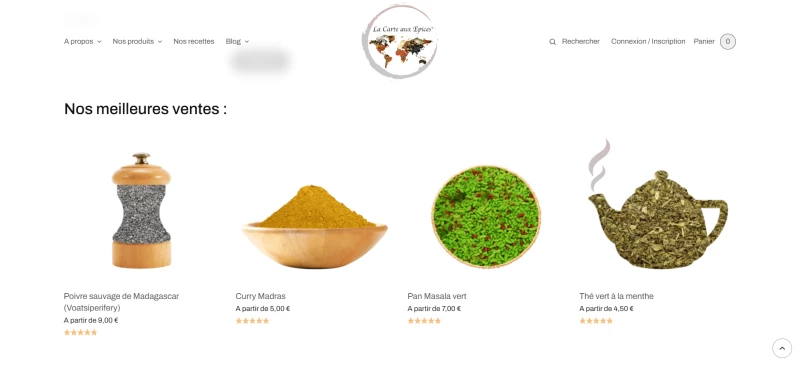 La Carte aux Epices