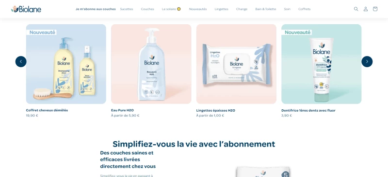 code promo Biolane
