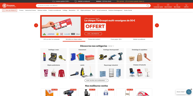 code promo Bruneau