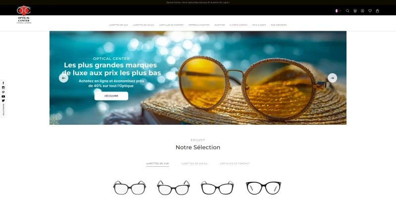 code promo Optical Center