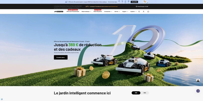 code promo Mammotion