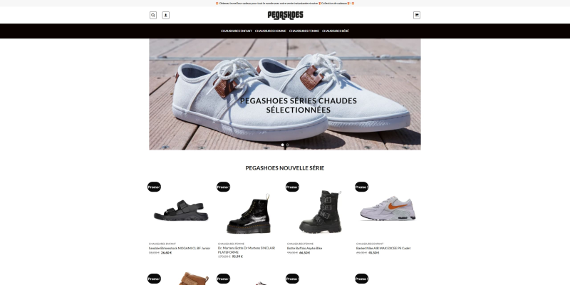 code promo PEGASHOES