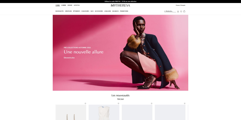 code promo MYTHERESA