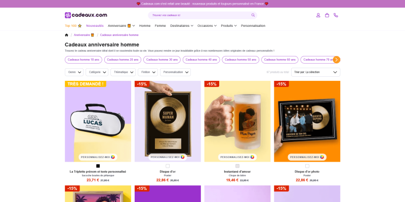 Cadeaux