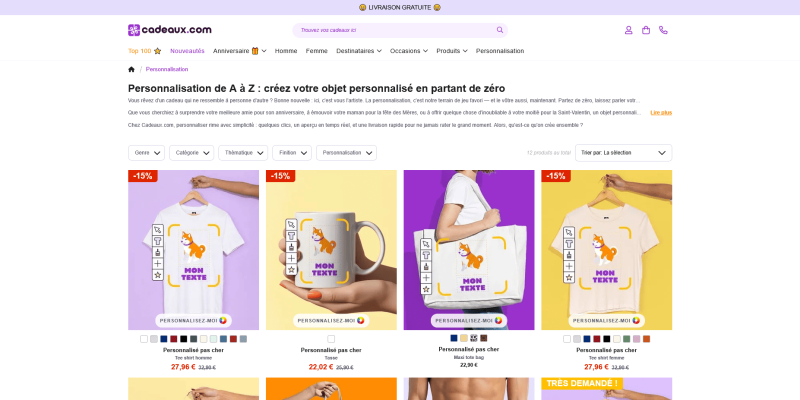 Cadeaux