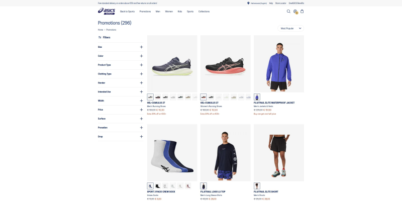 Aasics Outlet