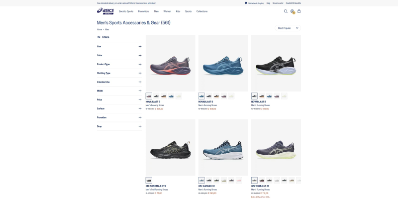 Aasics Outlet