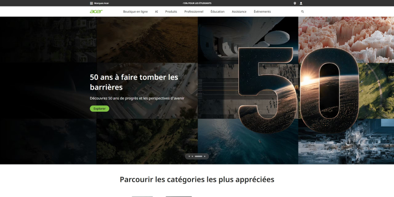 code promo Acer