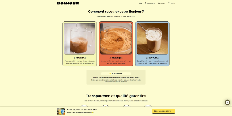 Bonjour Drink
