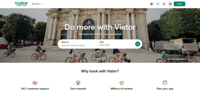 code promo Viator