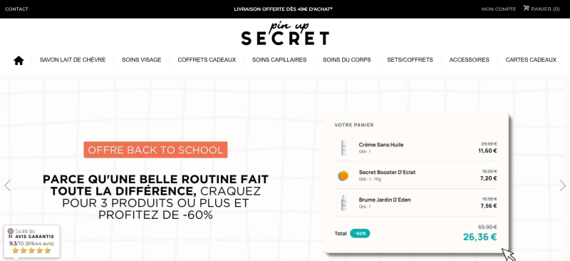 code promo Pin Up Secret