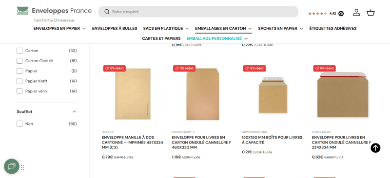 Enveloppes France
