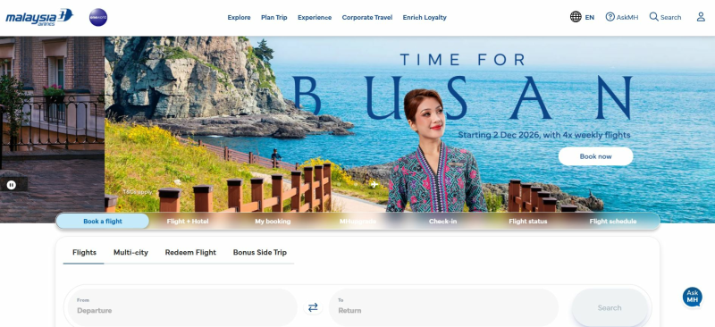 code promo Malaysia Airlines