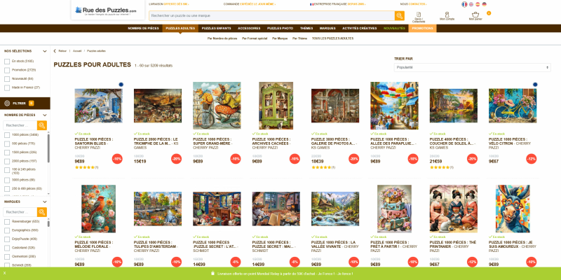 Rue des puzzles