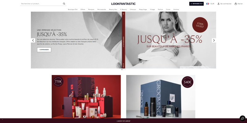 code promo LOOKFANTASTIC