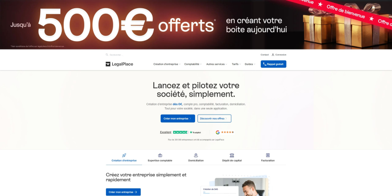 code promo LegalPlace