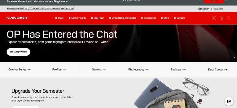 code promo Sandisk