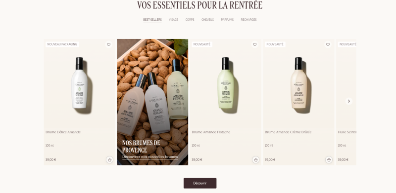 code promo L'Occitane