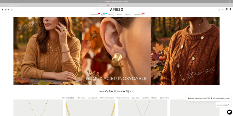 code promo APRIZO