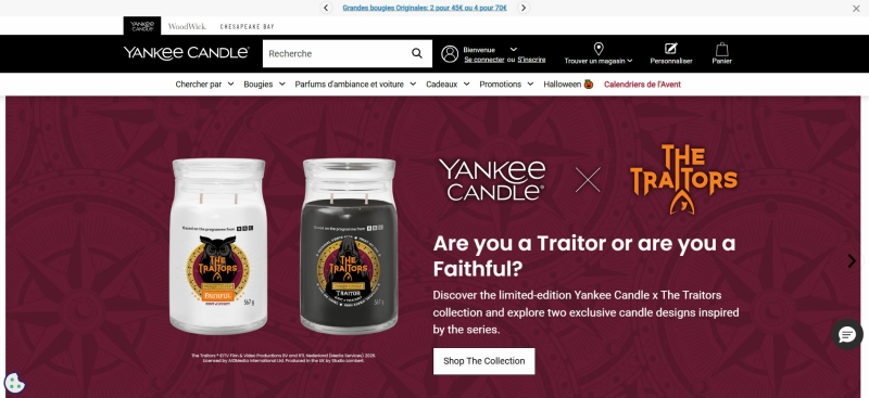 code promo Yankee Candle