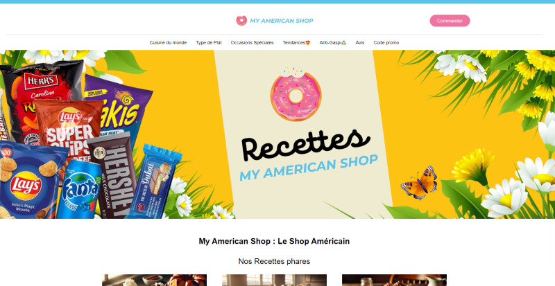 code promo My American Shop