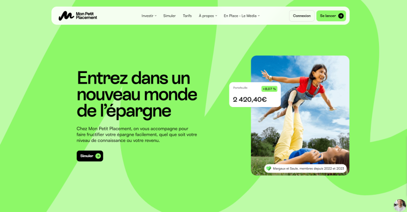 code promo Mon Petit Placement