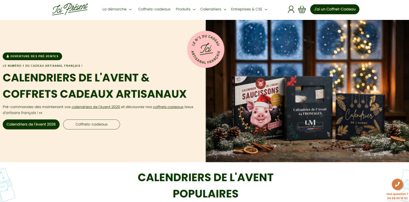 code promo Ici Présent