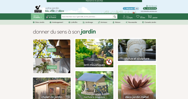 code promo Jardins Animes