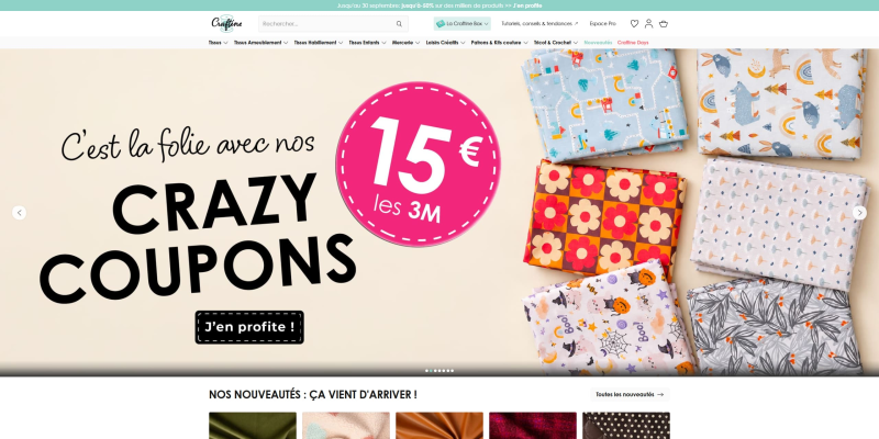 code promo Craftine