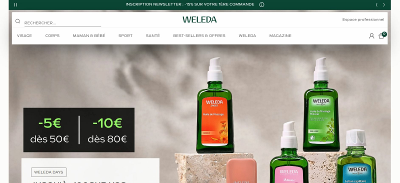 code promo Weleda