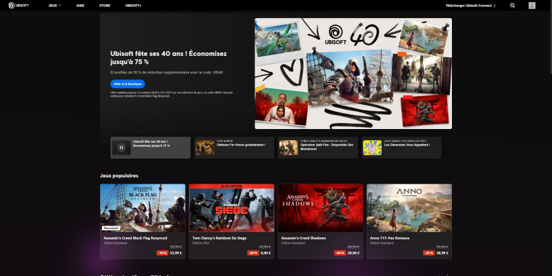 code promo Ubisoft