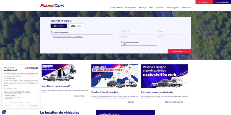 code promo France cars