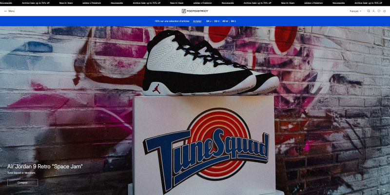 code promo Footdistrict