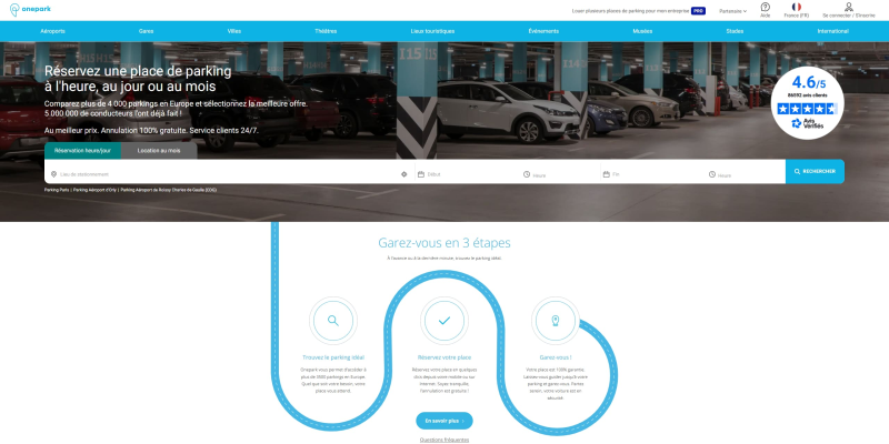 code promo Onepark