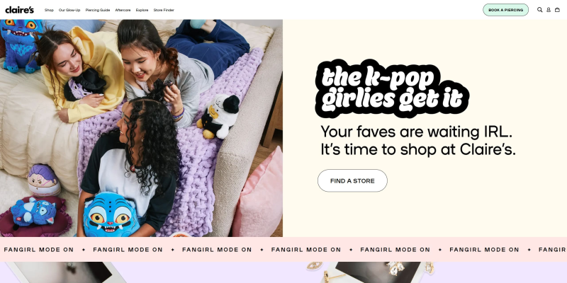 code promo Claire's