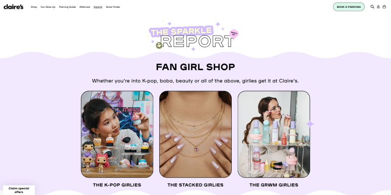 Claire's