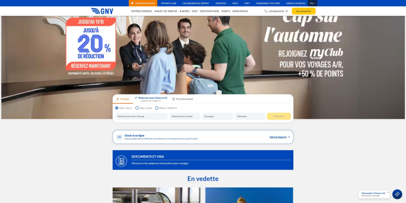 code promo Grandi Navi Veloci